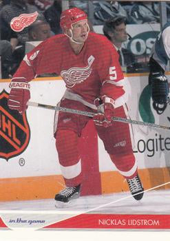 #34 Nicklas Lidstrom - Detroit Red Wings - 2003-04 In The Game Toronto Star Hockey