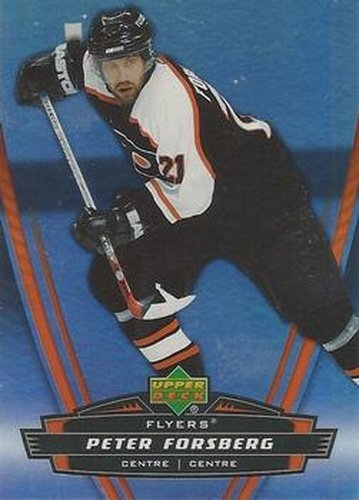 #34 Peter Forsberg - Philadelphia Flyers - 2006-07 Upper Deck McDonald's Hockey