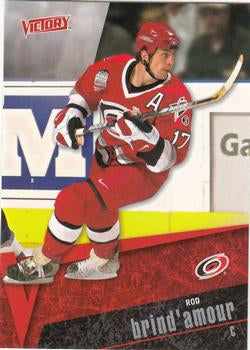 #34 Rod Brind'Amour - Carolina Hurricanes - 2003-04 Upper Deck Victory Hockey