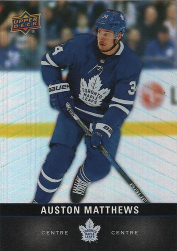 #34 Auston Matthews - Toronto Maple Leafs - 2019-20 Upper Deck Tim Hortons Hockey