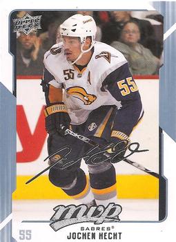 #34 Jochen Hecht - Buffalo Sabres - 2008-09 Upper Deck MVP Hockey