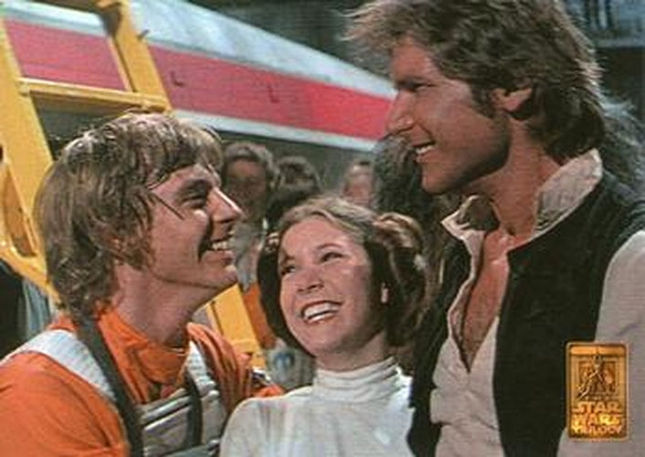 #34 Luke, Leia and Han - 1997 Merlin Star Wars Special Edition