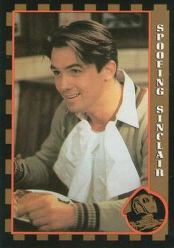 #34 Spoofing Sinclair - 1991 Topps The Rocketeer