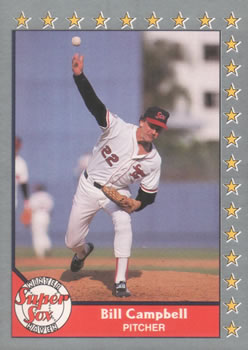 #34 Bill Campbell - Winter Haven Super Sox - 1990 Pacific Senior League Baseball