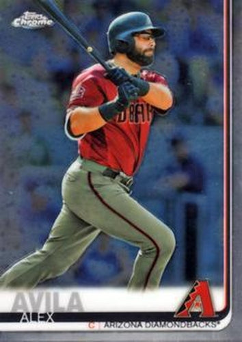 #34 Alex Avila - Arizona Diamondbacks - 2019 Topps Chrome Baseball