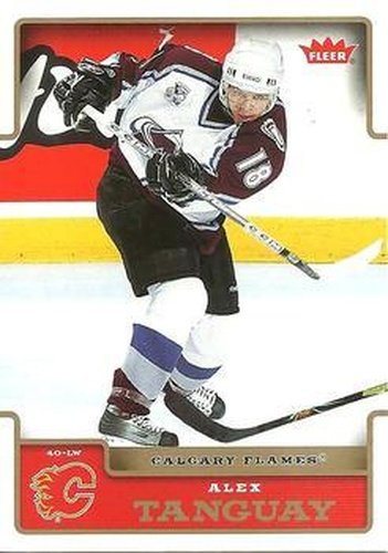 #34 Alex Tanguay - Calgary Flames - 2006-07 Fleer Hockey