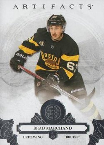 #34 Brad Marchand - Boston Bruins - 2017-18 Upper Deck Artifacts Hockey