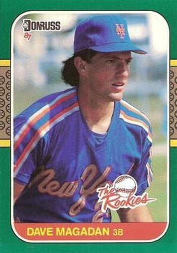 #34 - Dave Magadan - New York Mets - 1987 Donruss The Rookies Baseball