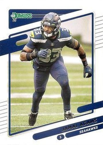 #34 Jamal Adams - Seattle Seahawks - 2021 Donruss Football