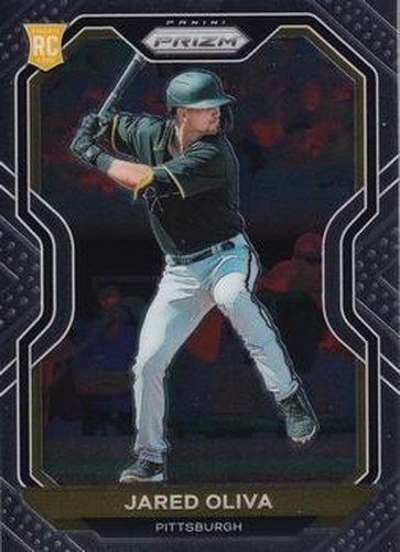 #34 Jared Oliva - Pittsburgh Pirates - 2021 Panini Prizm Baseball