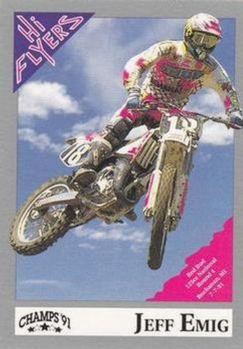 #34 Jeff Emig - 1991 Champs Hi Flyers Racing