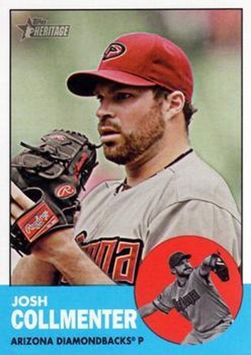 #34 Josh Collmenter - Arizona Diamondbacks - 2012 Topps Heritage Baseball