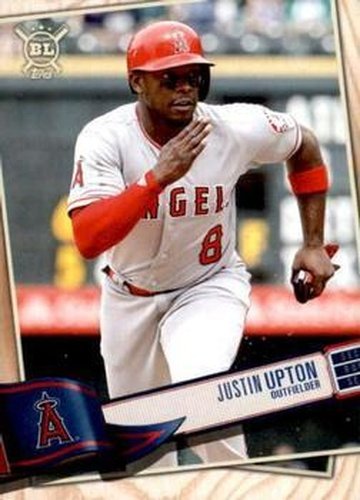 #34 Justin Upton - Los Angeles Angels - 2019 Topps Big League Baseball