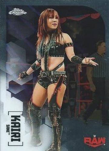 #34 Kairi Sane - 2020 Topps WWE Chrome Wrestling