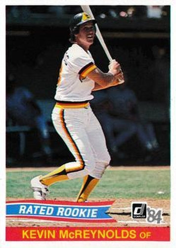 #34 Kevin McReynolds - San Diego Padres - 1984 Donruss Baseball