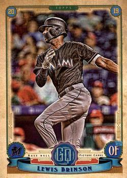 #34 Lewis Brinson - Miami Marlins - 2019 Topps Gypsy Queen Baseball