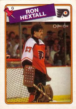 #34 Ron Hextall - Philadelphia Flyers - 1988-89 O-Pee-Chee Hockey