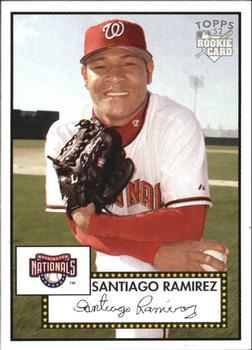 #34 Santiago Ramirez - Washington Nationals - 2006 Topps 1952 Edition Baseball