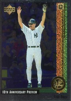 #34 Wade Boggs - New York Yankees - 1998 Upper Deck - 10th Anniversary Preview Baseball