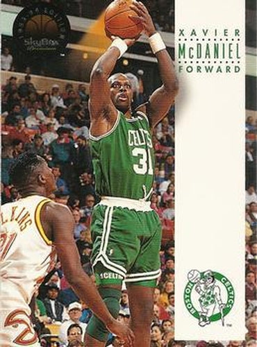 #34 Xavier McDaniel - Boston Celtics - 1993-94 SkyBox Premium Basketball