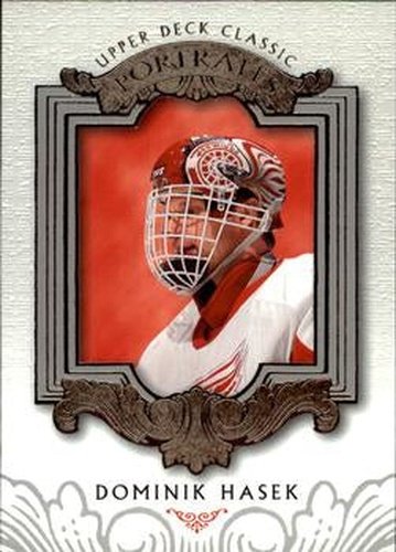 #34 Dominik Hasek - Detroit Red Wings - 2003-04 Upper Deck Classic Portraits Hockey