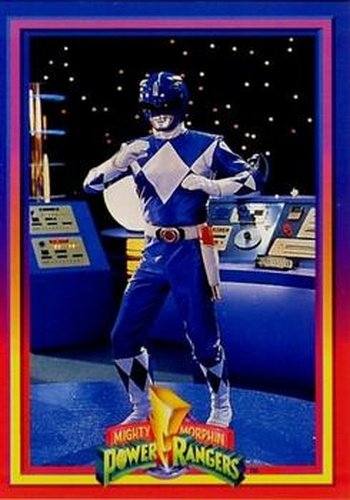 #34 The Blue Ranger - 1994 Collect-A-Card Power Rangers
