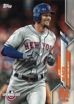 #34 Jeff McNeil - New York Mets - 2020 Topps Opening Day Baseball