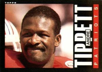 #334 Andre Tippett - New England Patriots - 1985 Topps Football