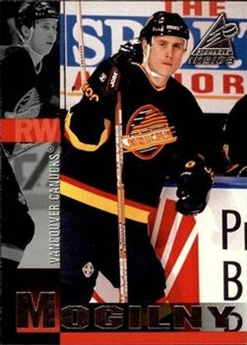 #34 Alexander Mogilny - Vancouver Canucks - 1997-98 Pinnacle Inside Hockey