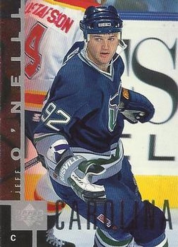 #34 Jeff O'Neill - Carolina Hurricanes - 1997-98 Upper Deck Hockey