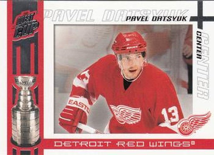 #34 Pavel Datsyuk - Detroit Red Wings - 2003-04 Pacific Quest for the Cup Hockey