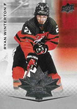 #34 Ryan Winterton - Canada - 2021-22 Upper Deck Team Canada Juniors Hockey