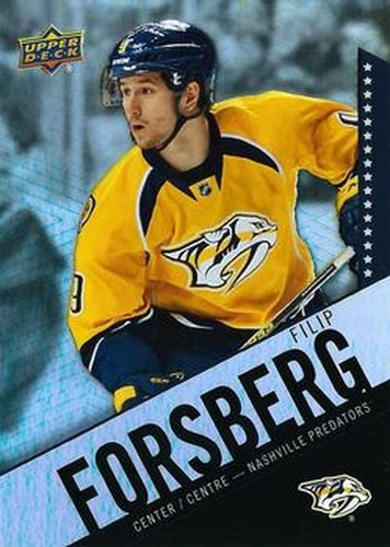 #34 Filip Forsberg - Nashville Predators - 2015-16 Upper Deck Tim Hortons Hockey