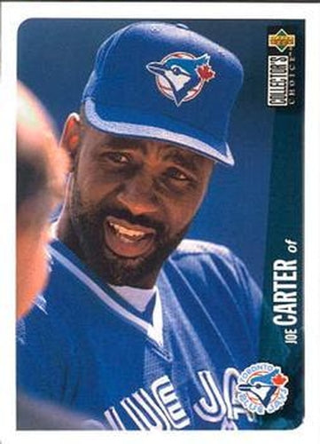 #350 Joe Carter - Toronto Blue Jays - 1996 Collector's Choice Baseball