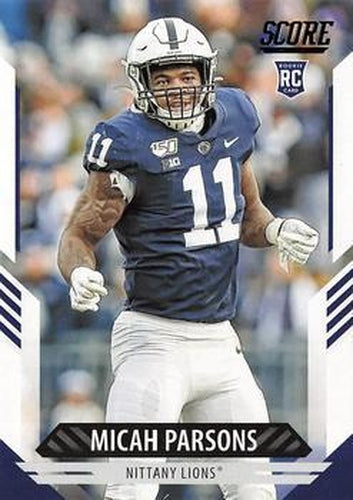#350 Micah Parsons - Penn State Nittany Lions - 2021 Score Football