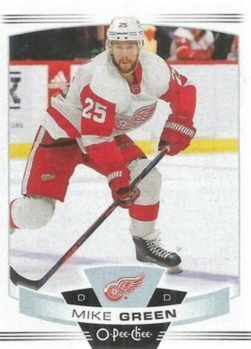#350 Mike Green - Detroit Red Wings - 2019-20 O-Pee-Chee Hockey