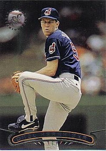 #350 Orel Hershiser - Cleveland Indians - 1996 Stadium Club Baseball