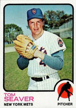 #350 Tom Seaver - New York Mets - 1973 Topps Baseball