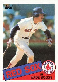 #350 Wade Boggs - Boston Red Sox - 1985 Topps Baseball