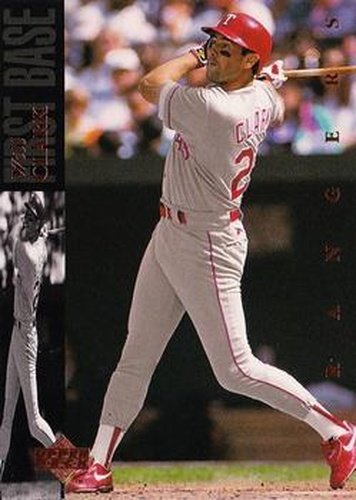 #350 Will Clark - Texas Rangers - 1994 Upper Deck Baseball