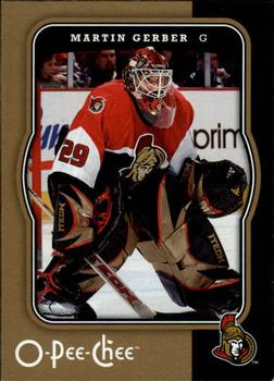 #351 Martin Gerber - Ottawa Senators - 2007-08 O-Pee-Chee Hockey