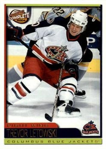 #351 Trevor Letowski - Columbus Blue Jackets - 2003-04 Pacific Complete Hockey