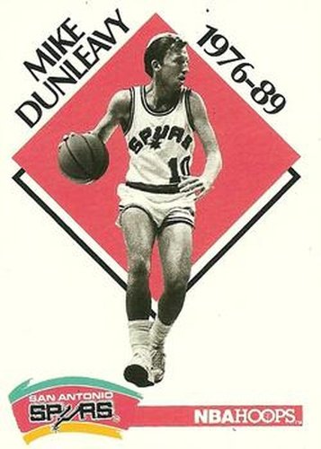 #351 Mike Dunleavy - San Antonio Spurs / Los Angeles Lakers - 1990-91 Hoops Basketball