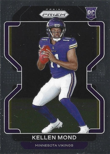 #351 Kellen Mond - Minnesota Vikings - 2021 Panini Prizm Football
