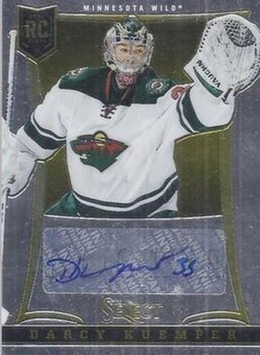 #351 Darcy Kuemper - Minnesota Wild - 2013-14 Panini Select Hockey