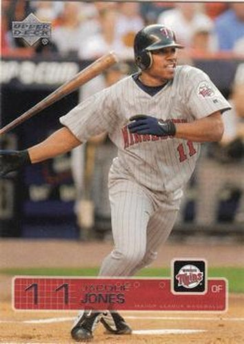 #351 Jacque Jones - Minnesota Twins - 2003 Upper Deck Baseball