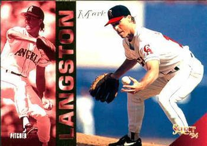 #351 Mark Langston - California Angels - 1994 Select Baseball
