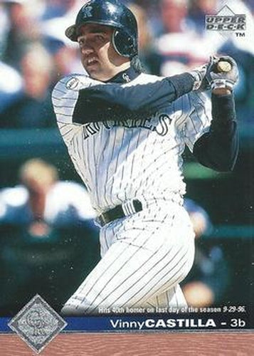 #351 Vinny Castilla - Colorado Rockies - 1997 Upper Deck Baseball