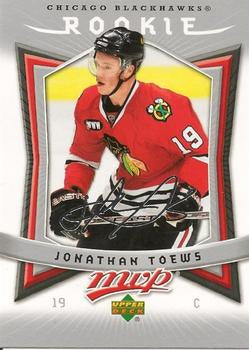 #351 Jonathan Toews - Chicago Blackhawks - 2007-08 Upper Deck MVP Hockey