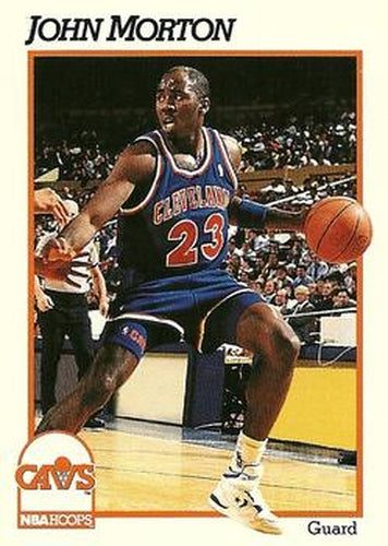 #351 John Morton - Cleveland Cavaliers - 1991-92 Hoops Basketball